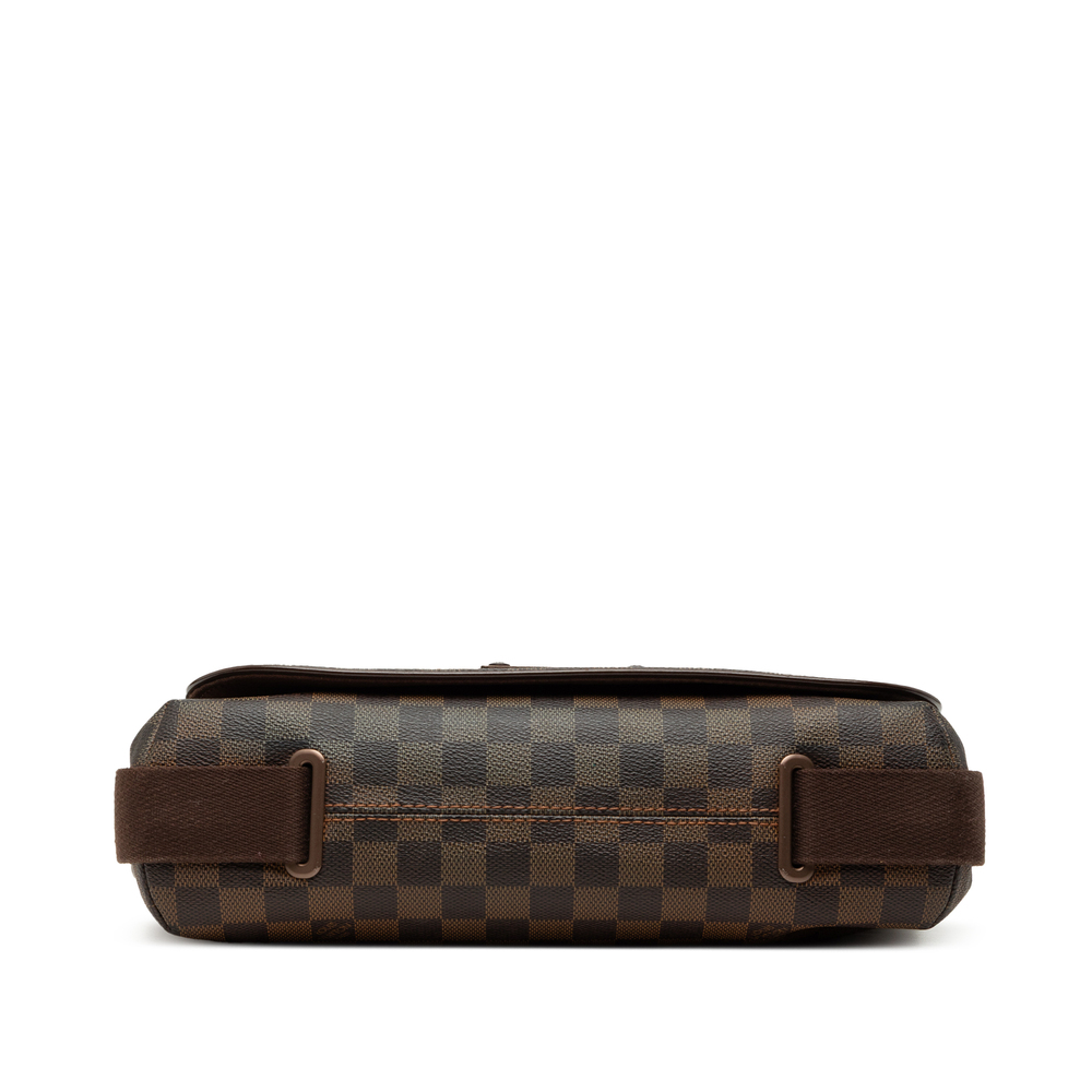 Pre-Loved Louis Vuitton Damier Ebene Brooklyn MM - Picture 3 of 8